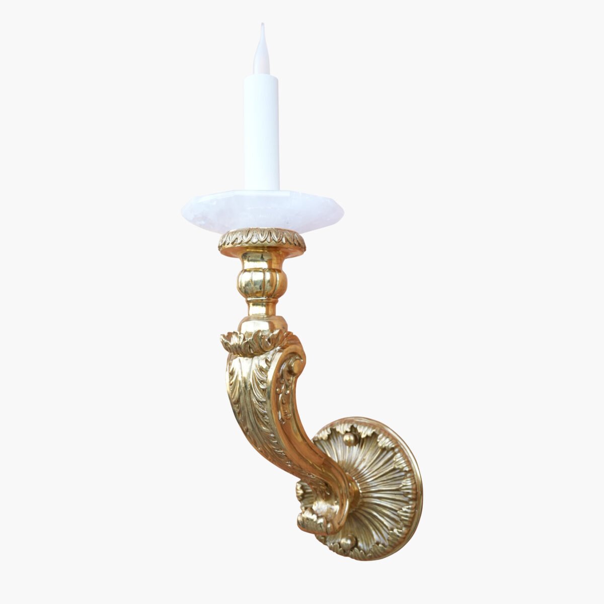 Applique Louis XVI 1 bras - Wall lamp Louis XVI 1 arm profil