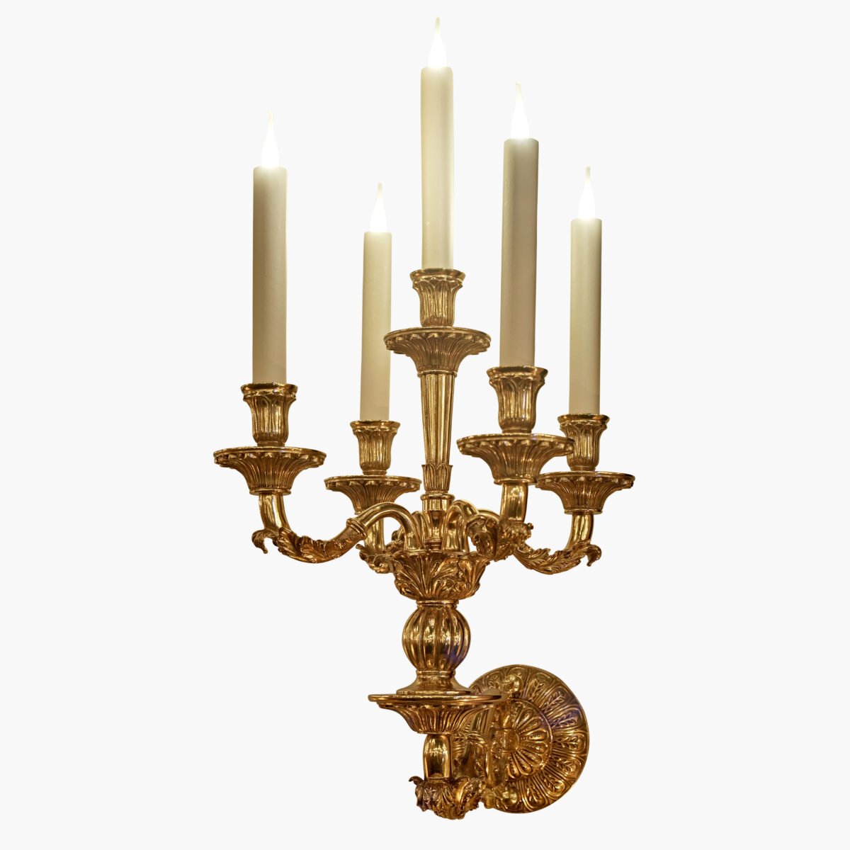 wall lamp ermitage bronze antique 5 bras
