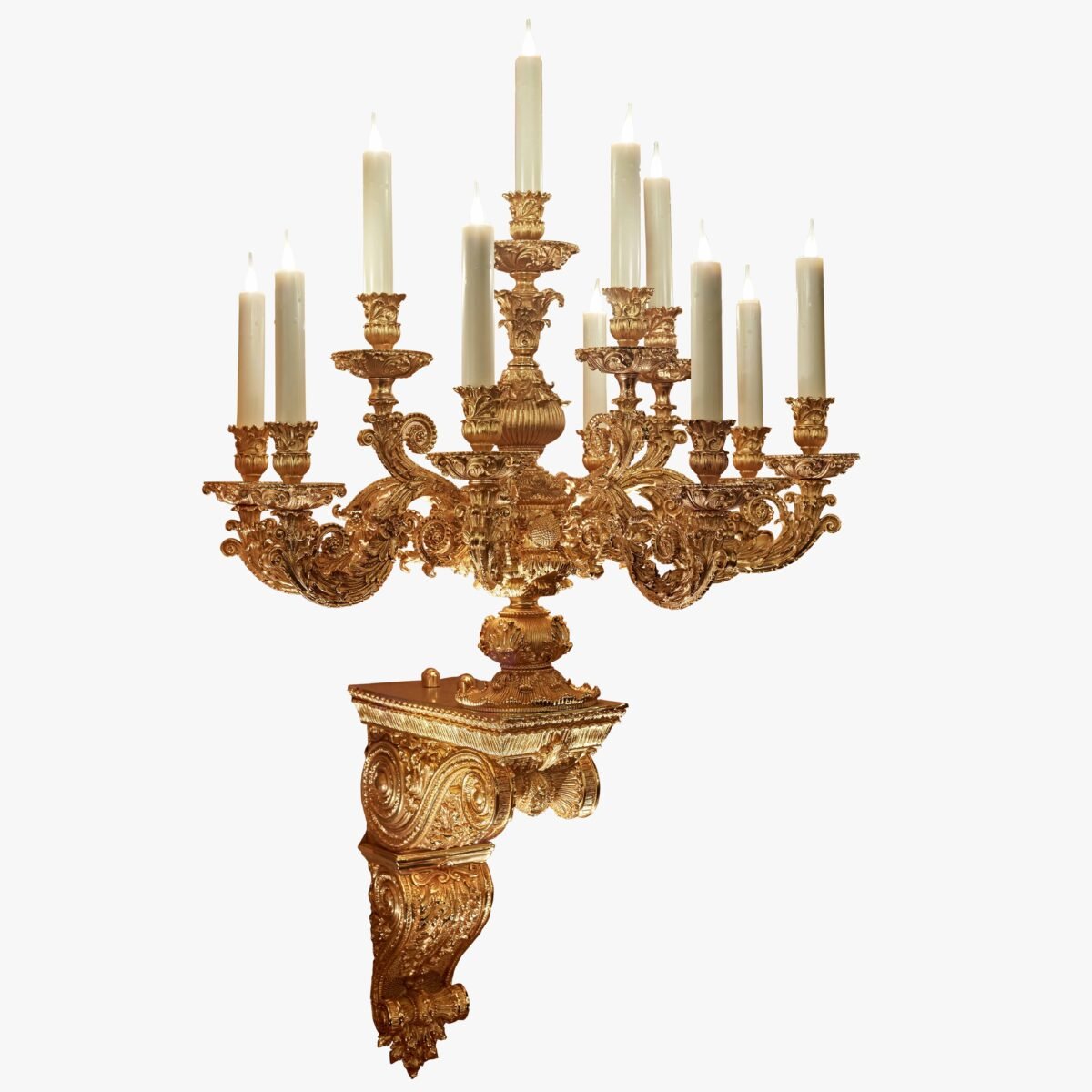 Applique Windsor 11 bras - Wall lamp Windsor 11 arms profil