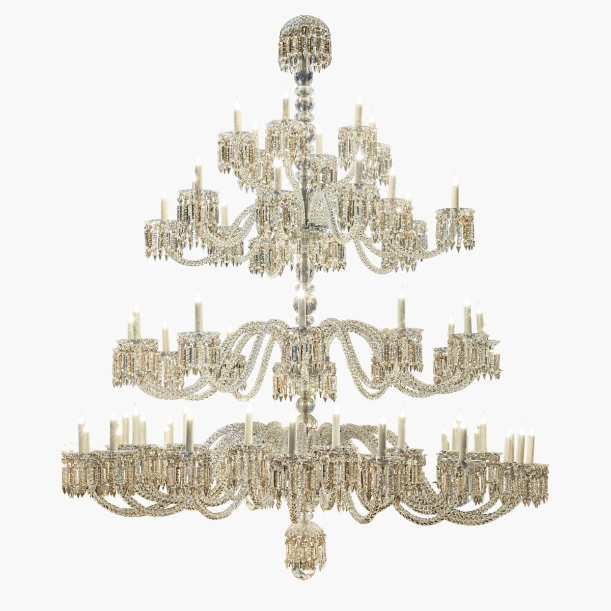 lustre cristal 62 lumières