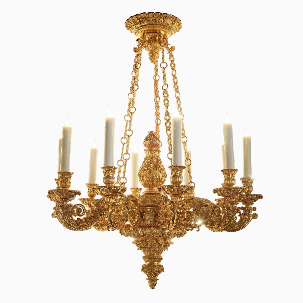 Lustre Windsor 10 bras - Chandelier Windsor 10 arms
