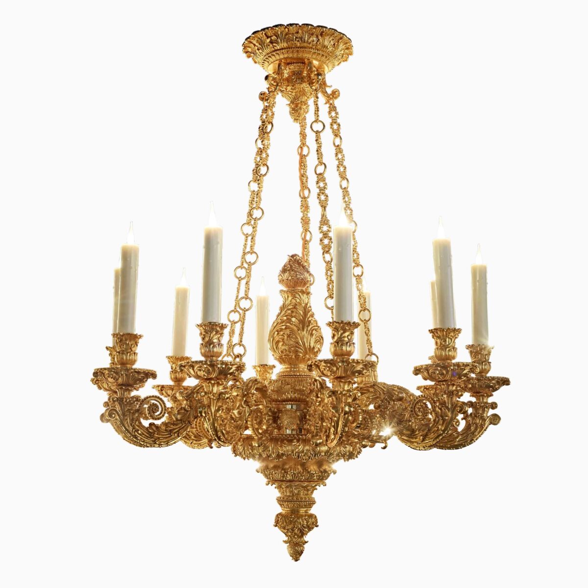 Lustre Windsor 10 bras - Chandelier Windsor 10 arms