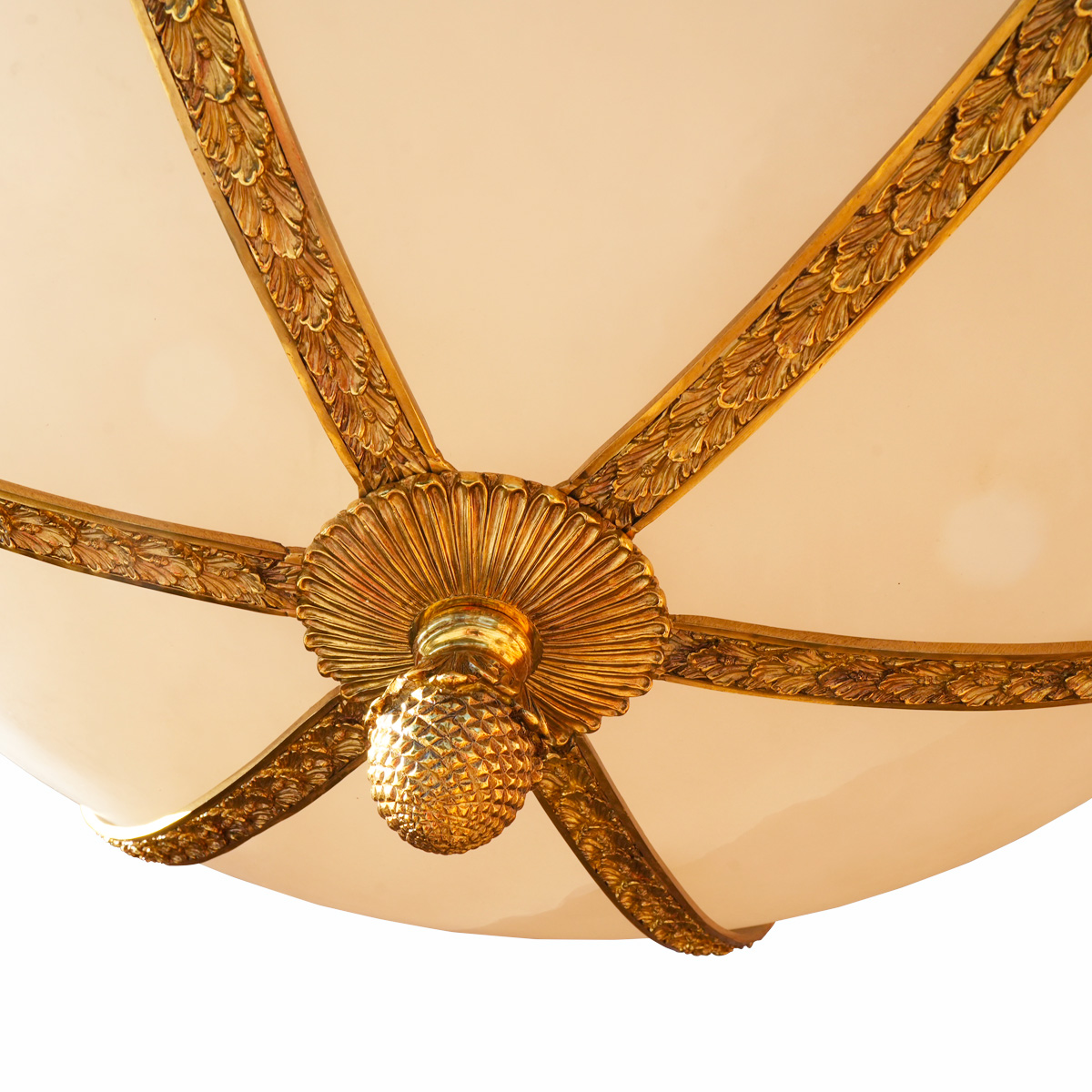 Detail Plafonnier alabaster H44x75 6 bras