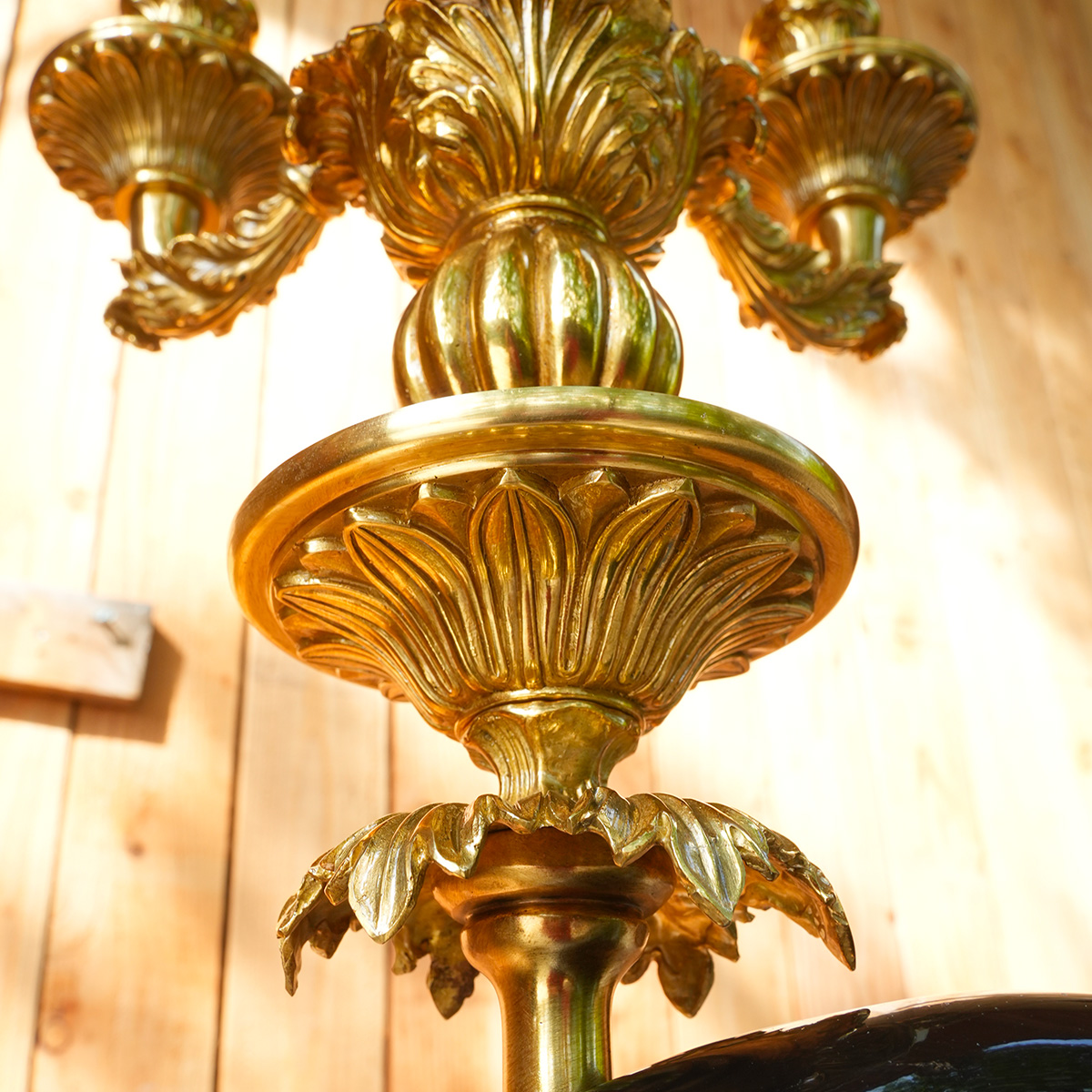 Détail03 Candélabre Statue H185x56 5 bras