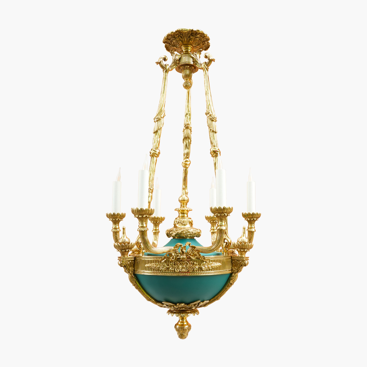 Lustre Empire 100x50 6 bras