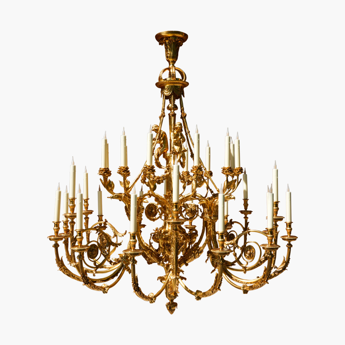 Lustre Neo-classique 170x140 30 bras