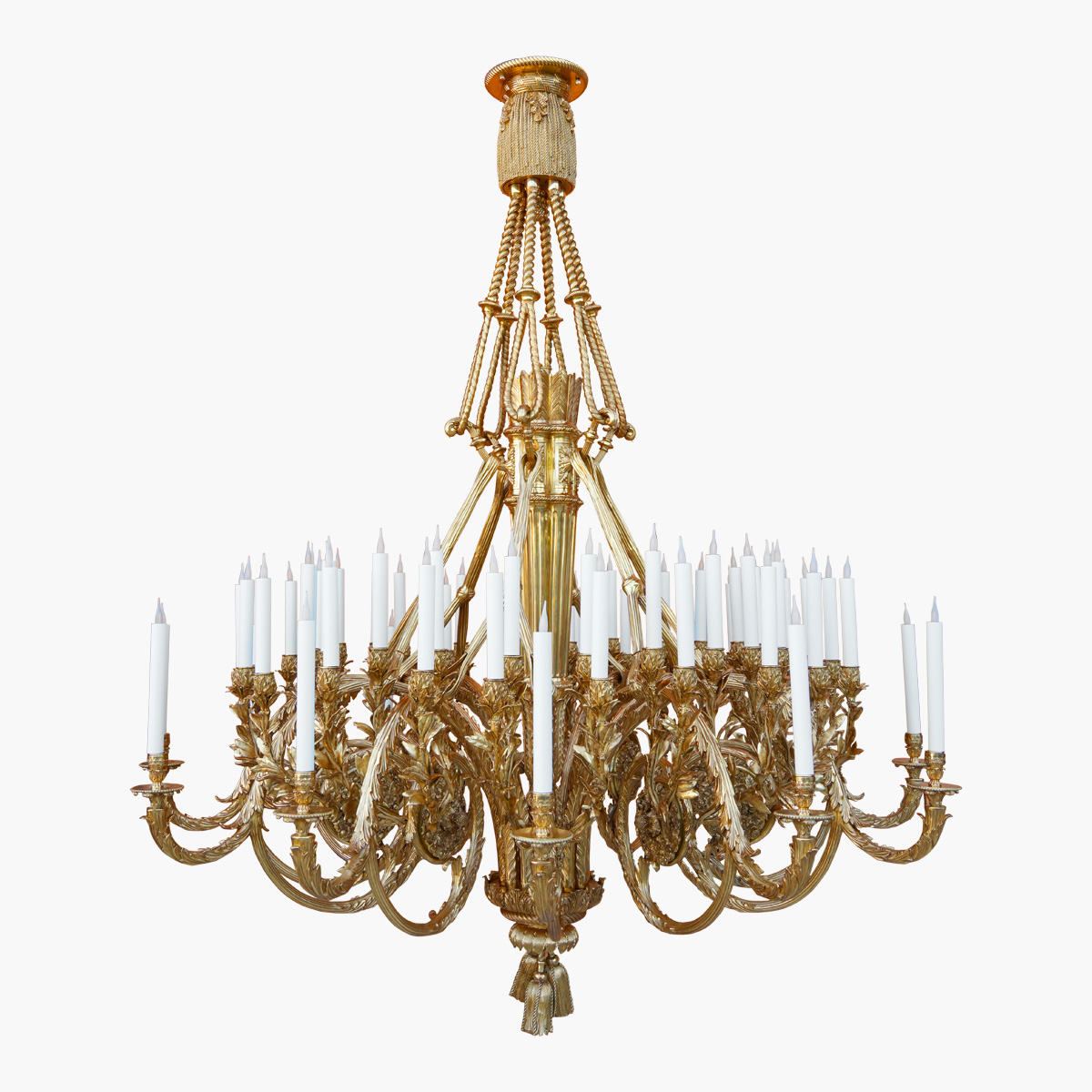 Lustre carquois 220x180 60 bras