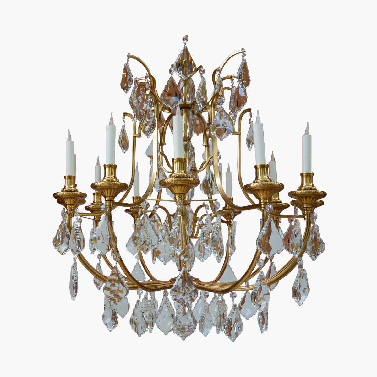 Lustre Versailles H120x100 12 bras