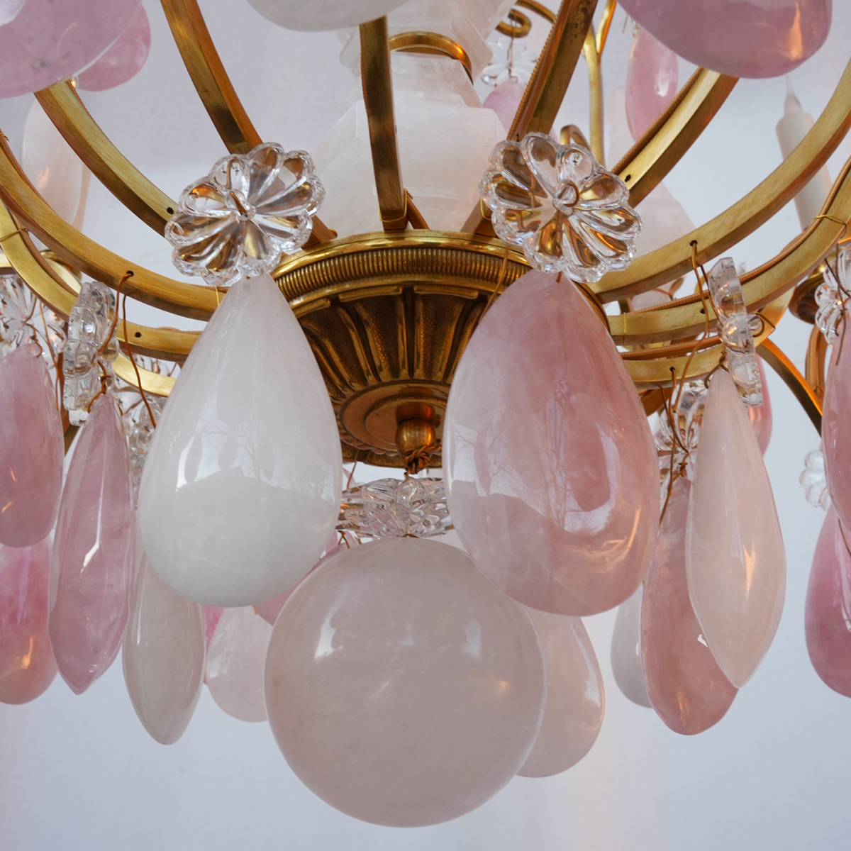 Detail 01 Lustre cage H120x90 12 bras