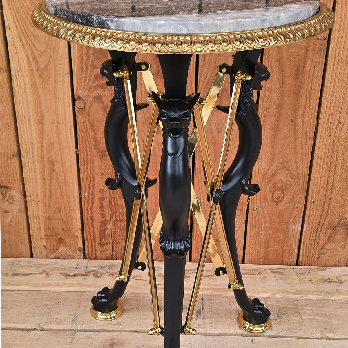 Barbedienne gueridon 80x50 cm detail02