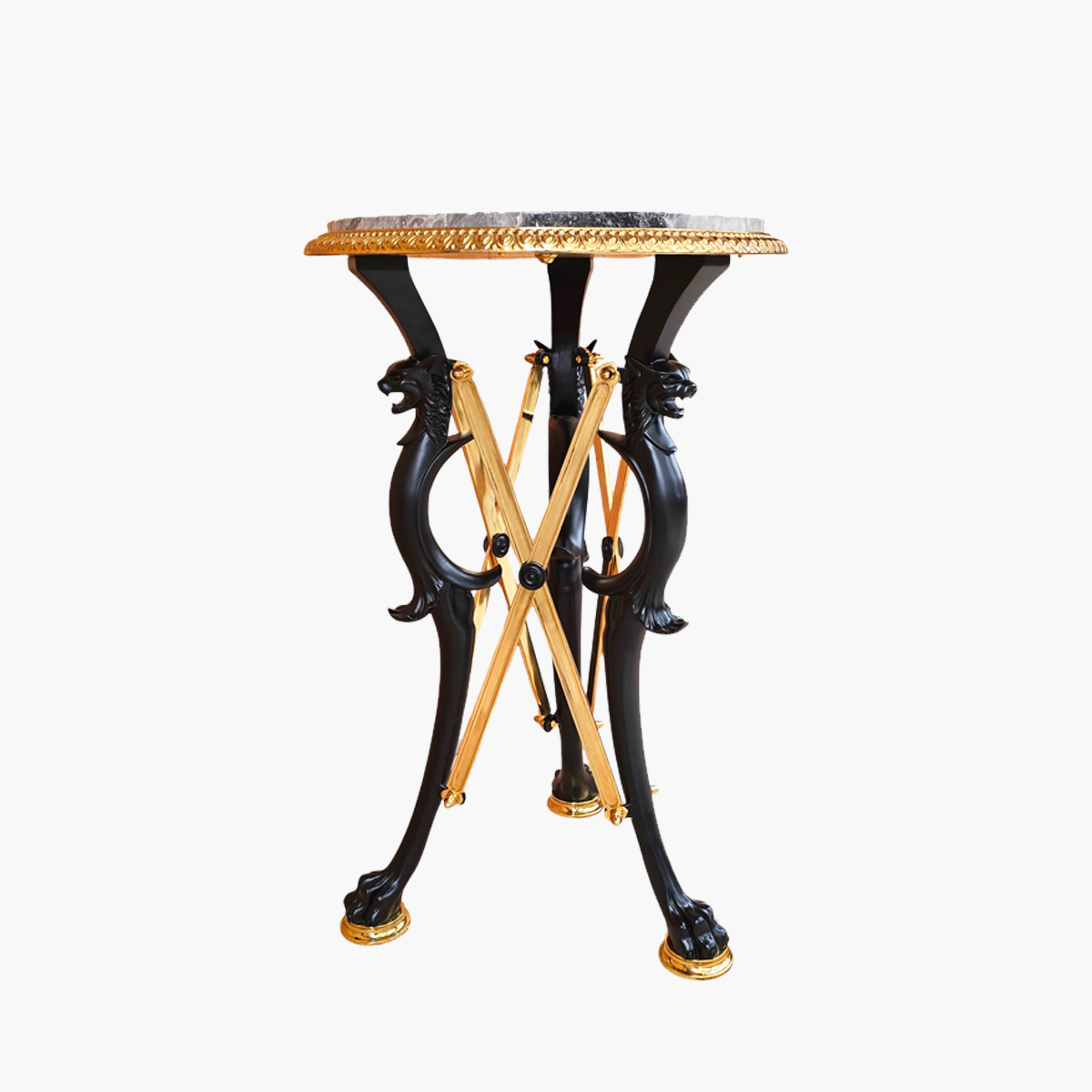 Barbedienne gueridon 80x50 cm