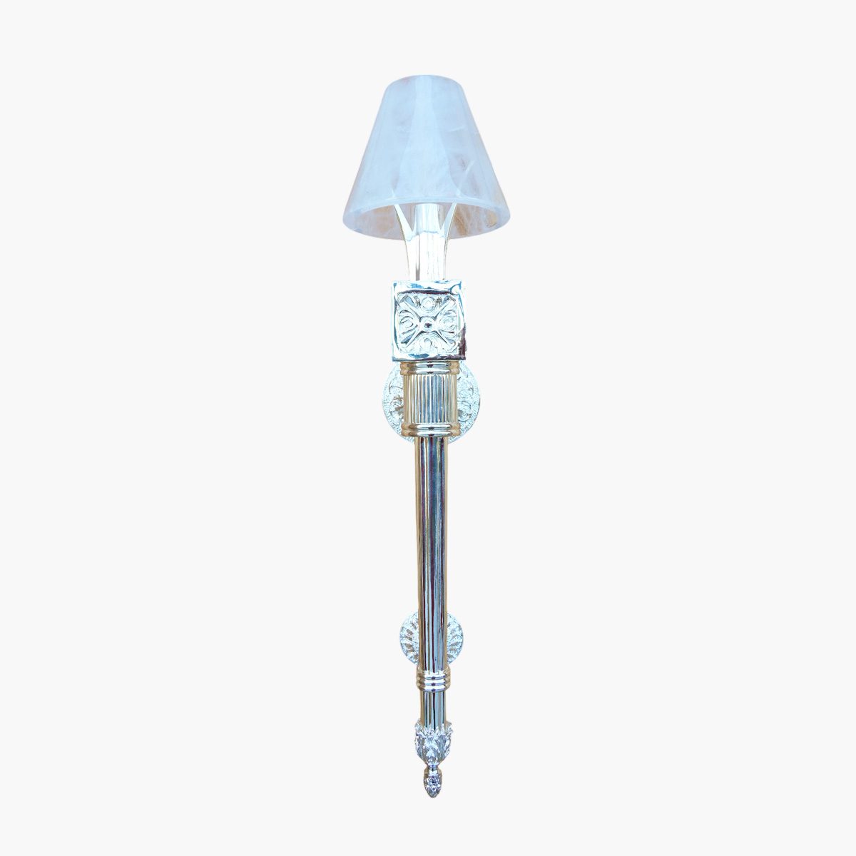 Applique Torch H60 1 light silver