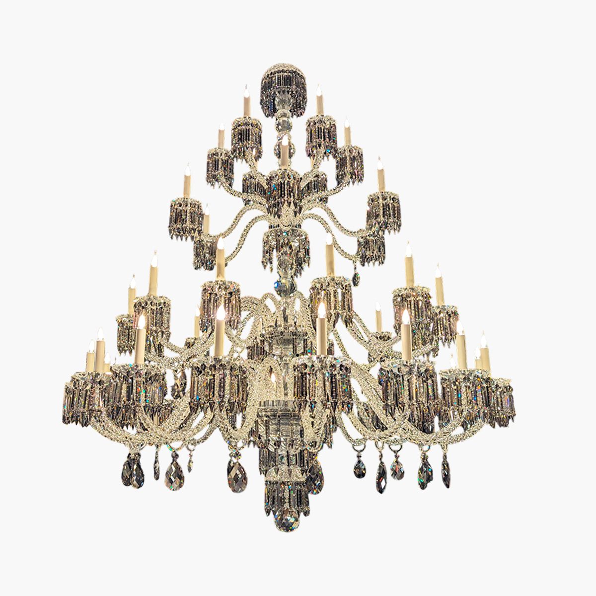 LUSTRE CRISTAL H210x170 42 bras
