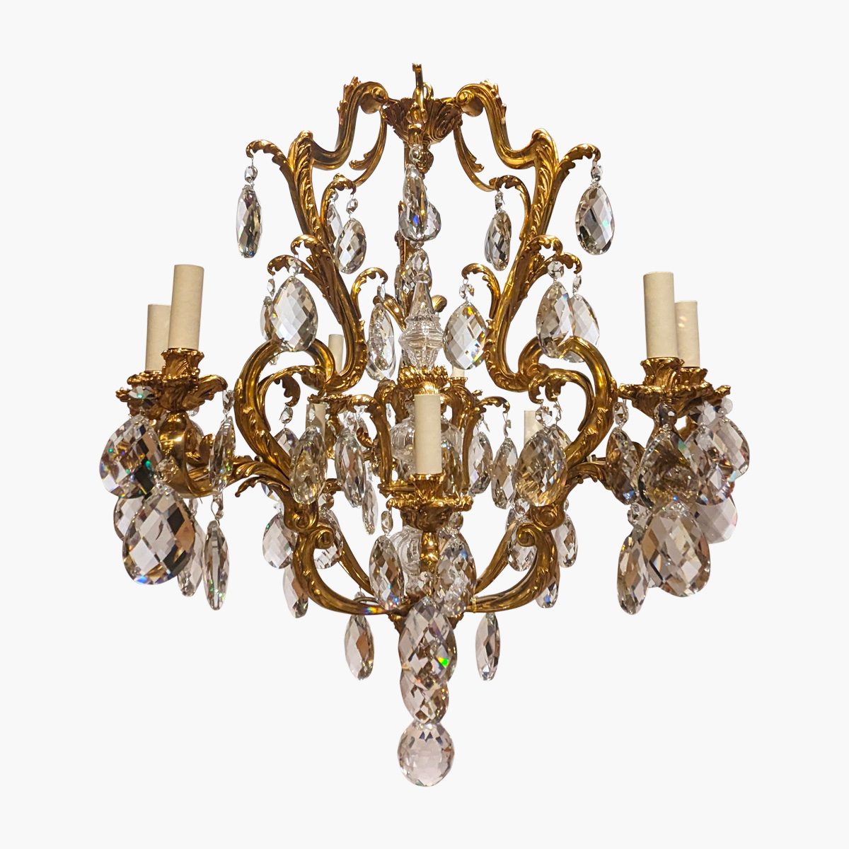 Lustre LXV H80x70 9 bras