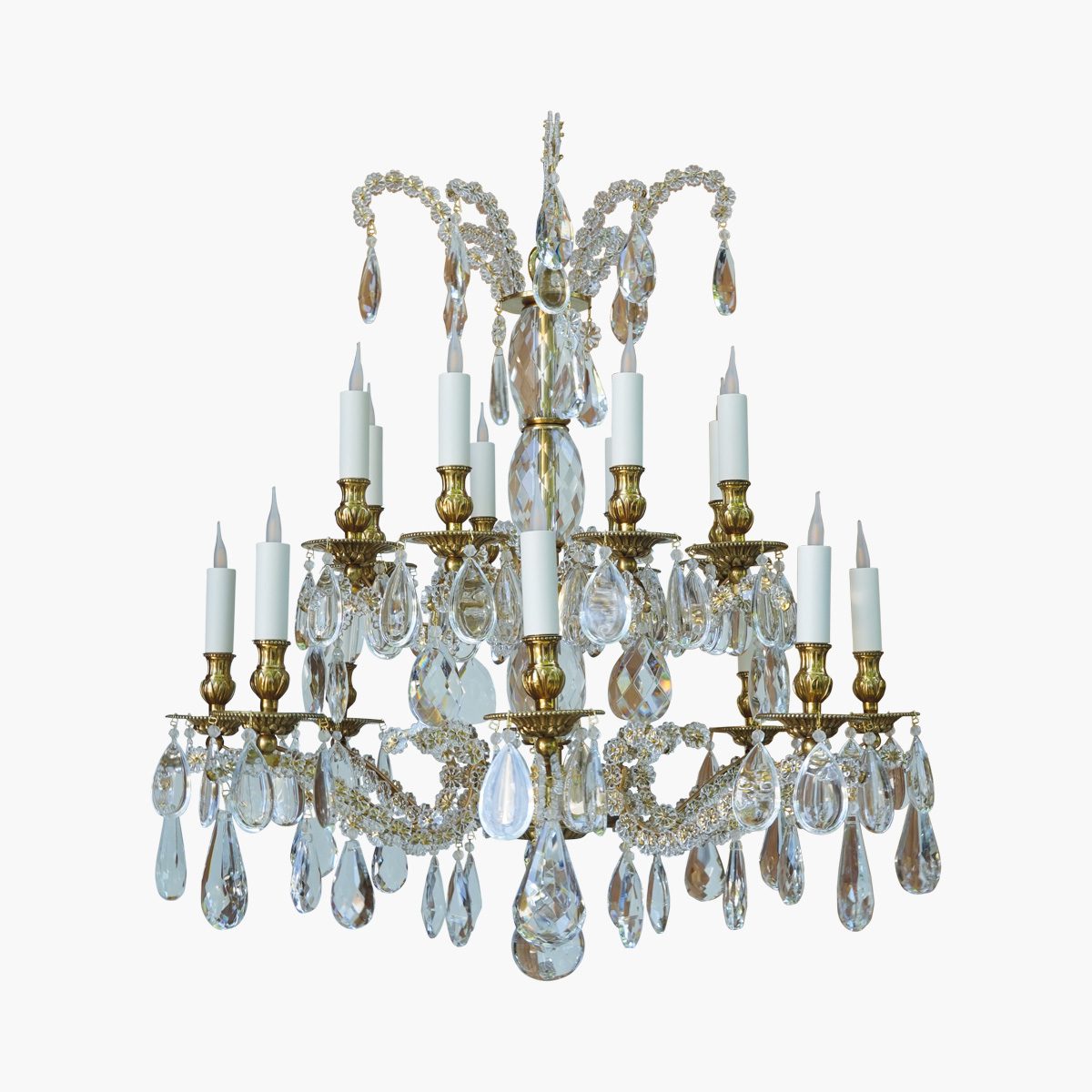Lustre Turenne II H80x75 16 bras