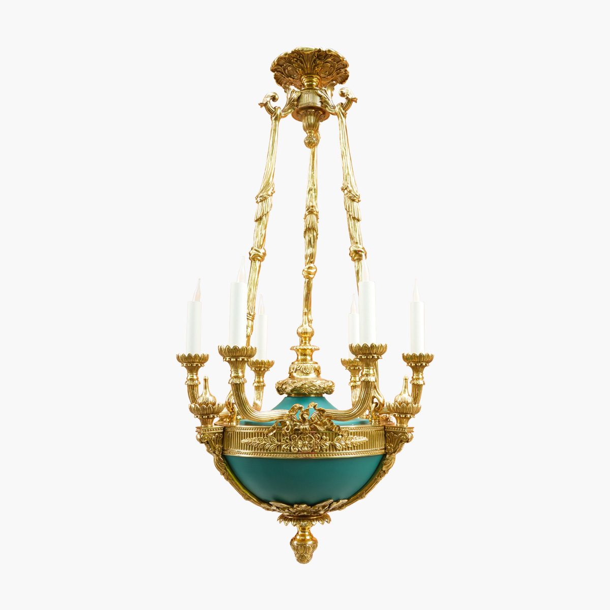Lustre Empire 100x50 6 bras