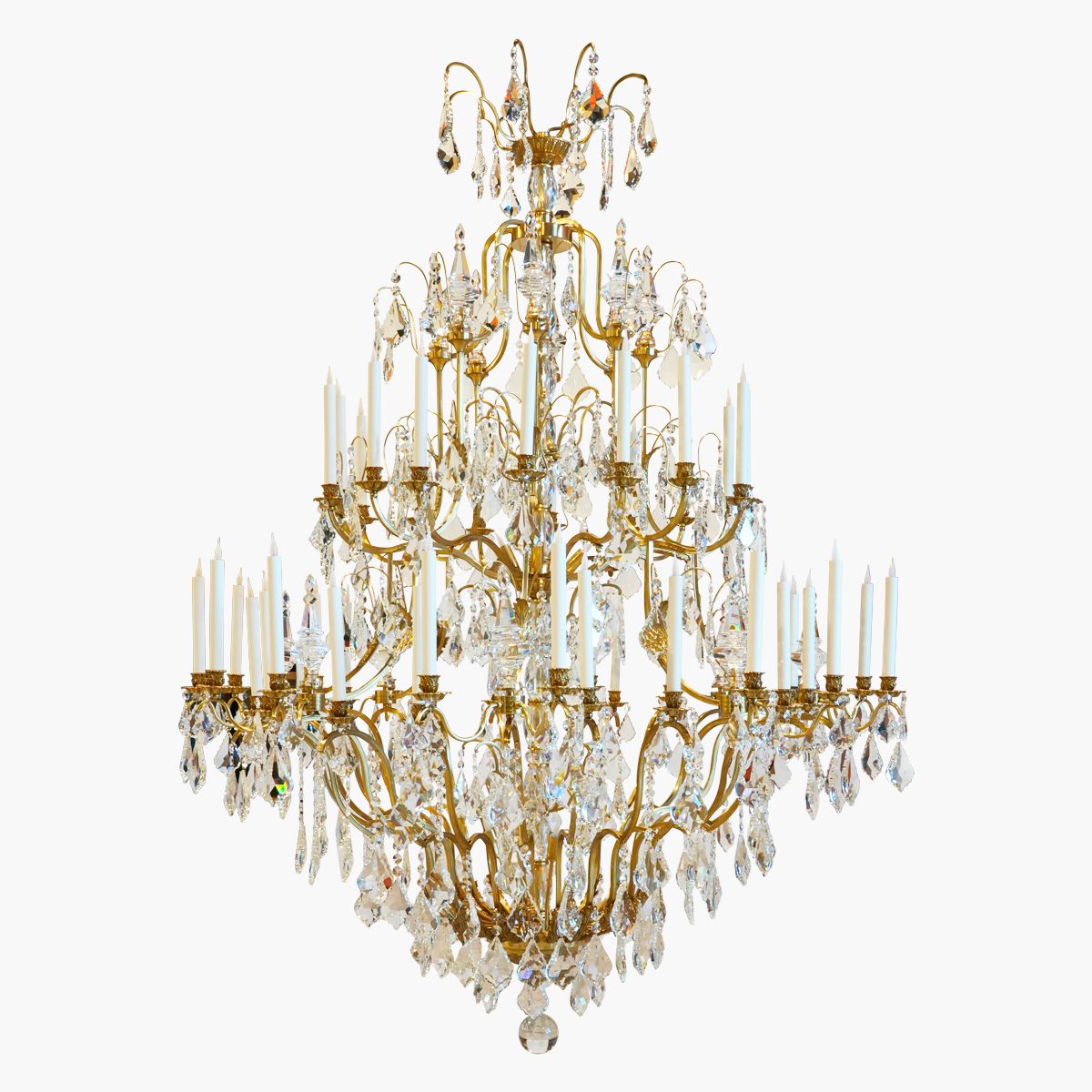 Lustre cage H230x180 56 bras