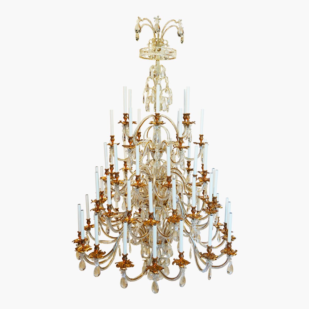 Lustre genois H230x150 60 bras