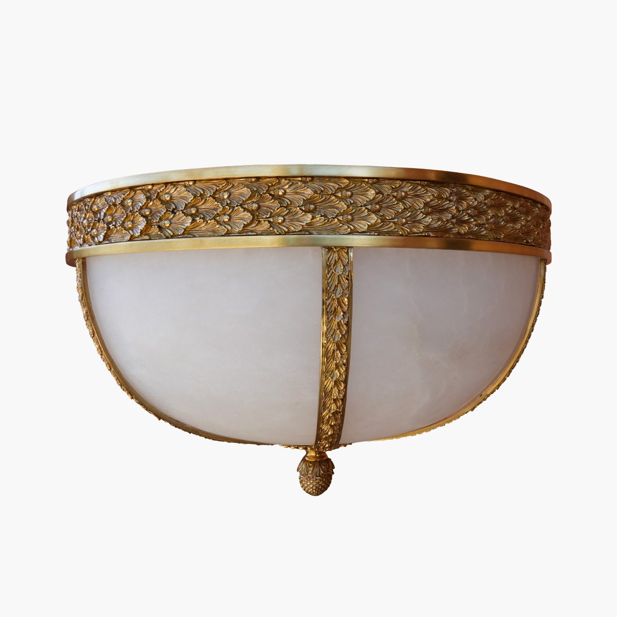 Plafonnier albâtre H35x60 6 bras