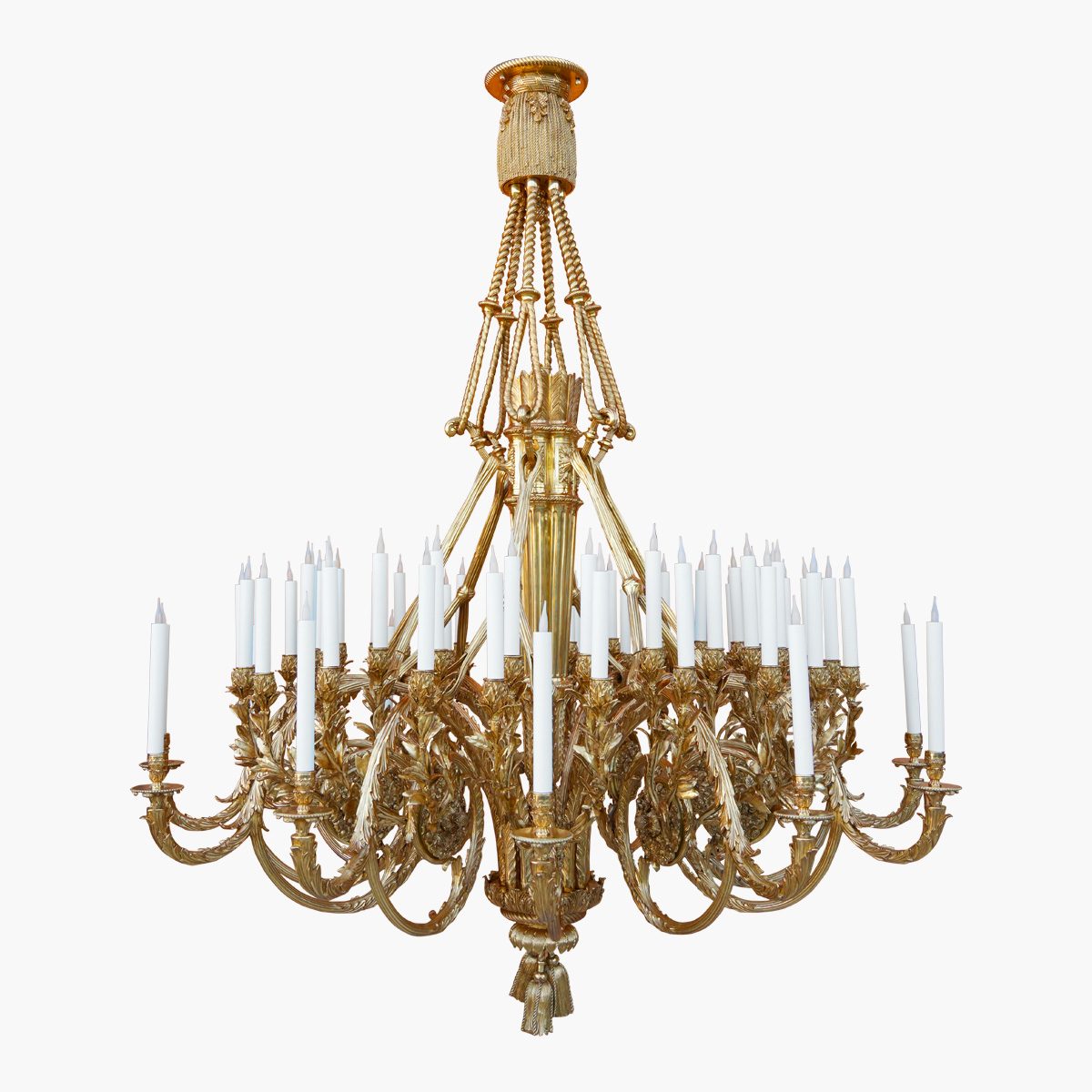 Lustre carquois 220x180 60 bras